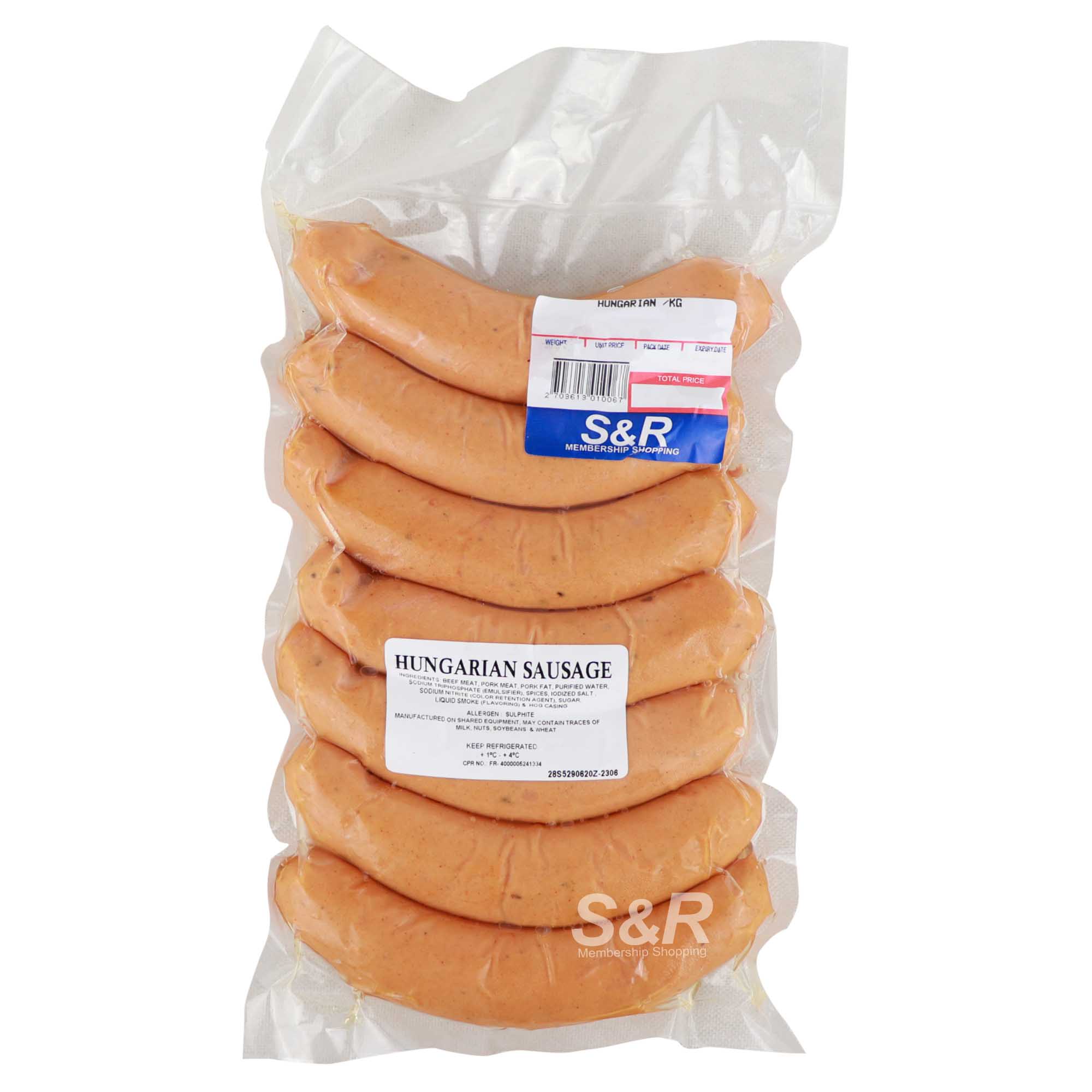 Member's Value Hungarian Style Sausage approx. 1.2kg